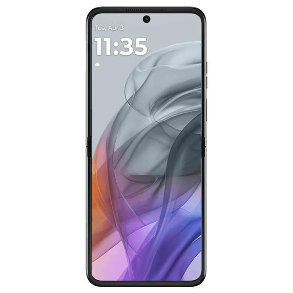 Motorola Razr 2024 koala grey front